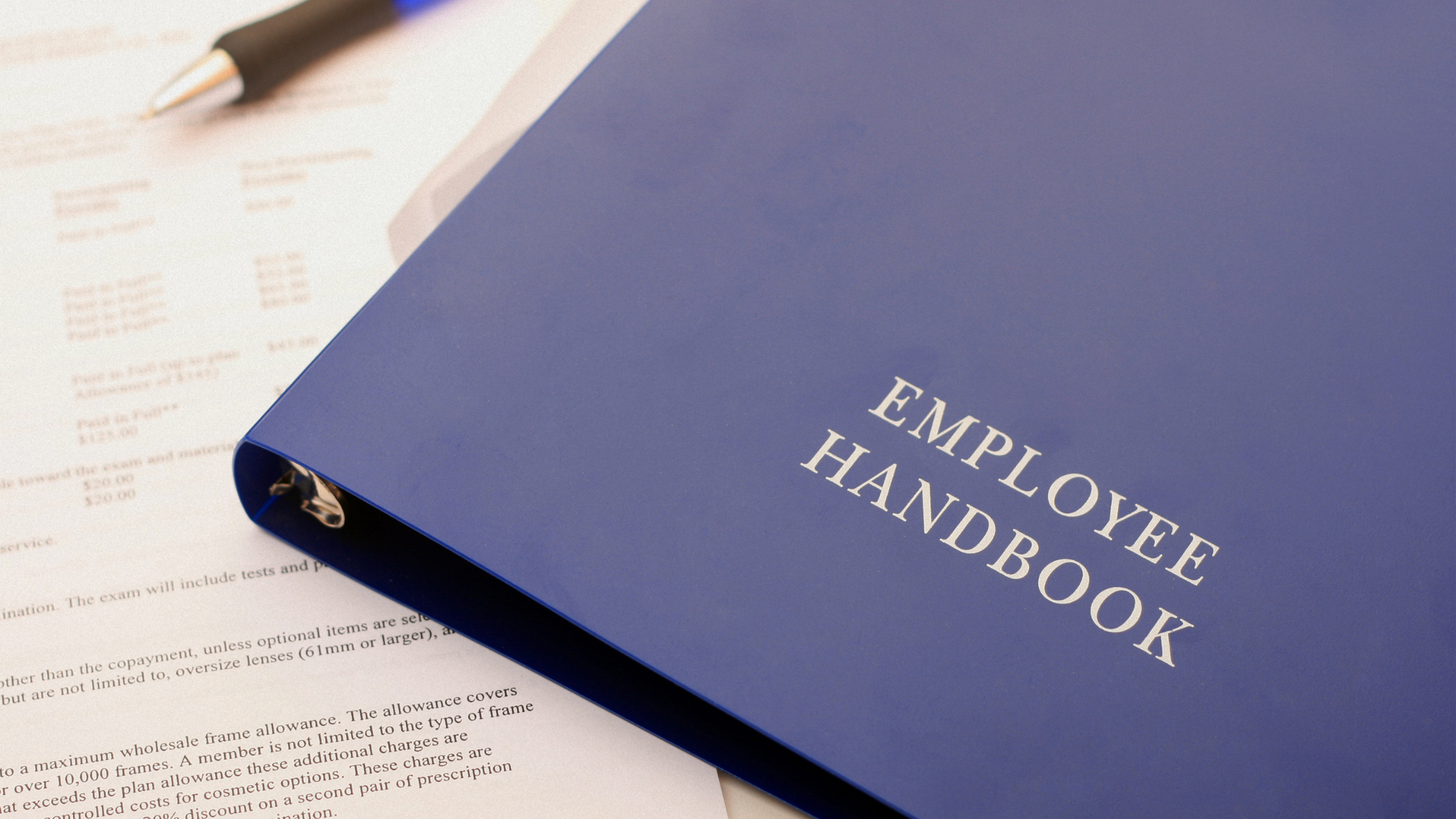 employee handbook