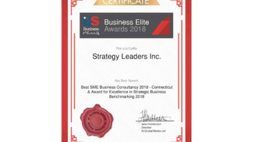 Strategy Leaders 2018 SME Business Consultancy Award