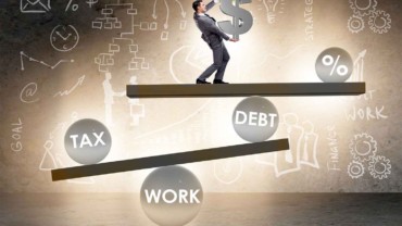 balance business cash to debt